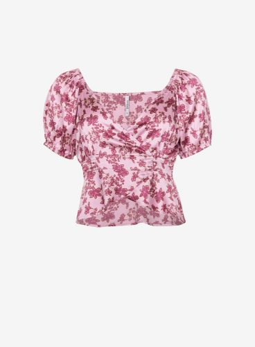 BLUSA FLORES ROSA MUJER 10047860_610