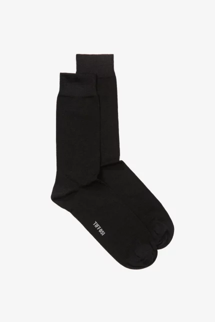 CALCETINES NEGROS HOMBRE 10031221 5 CALCETINES NEGROS HOMBRE 10031221 (5)