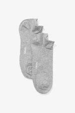 CALCETINES TOBILLEROS GRISES HOMBRE 10044665_053 (1)