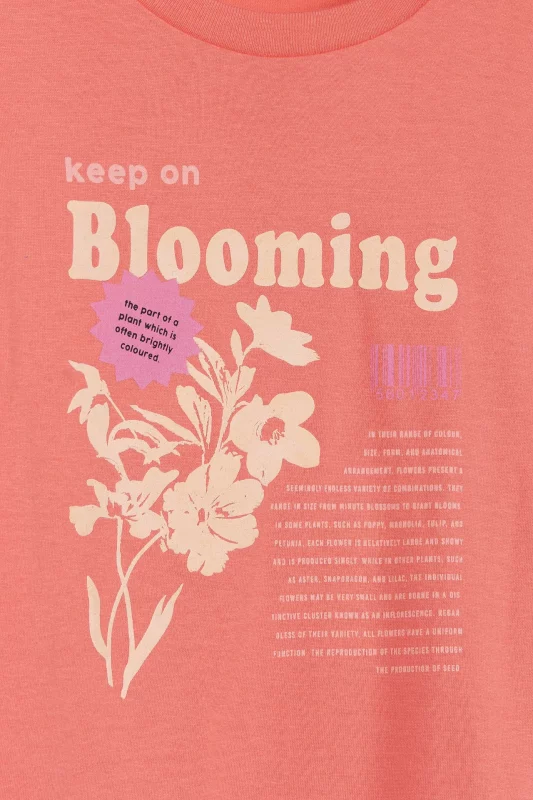 CAMISETA ROSA MANGA LARGA CHICA 10045968_649 (1)