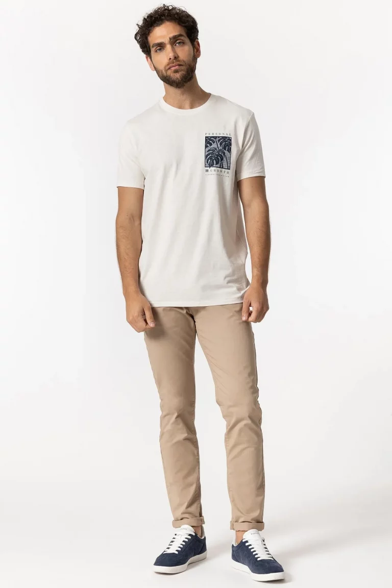 PANTALON CHINO SLIM HOMBRE BEIGE 10036813_145