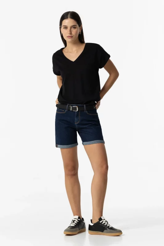 SHORT VAQUERO OSCURO 10055694_E00