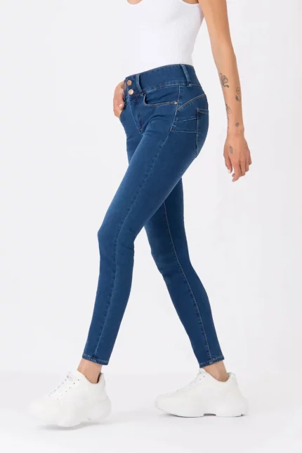 VAQUERO DOBLEUP SKINNY MUJER 10031675_M10