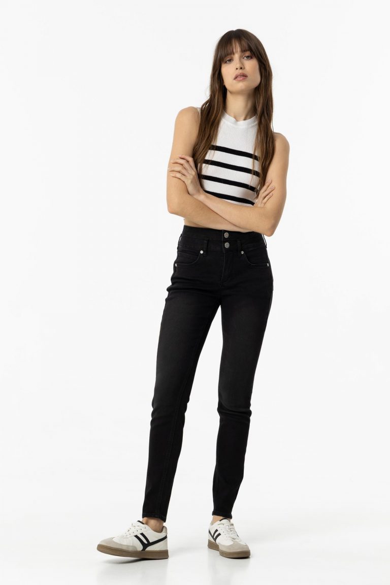 VAQUERO NEGRO DOBLEUP SKINNY MUJER 10020731_P10
