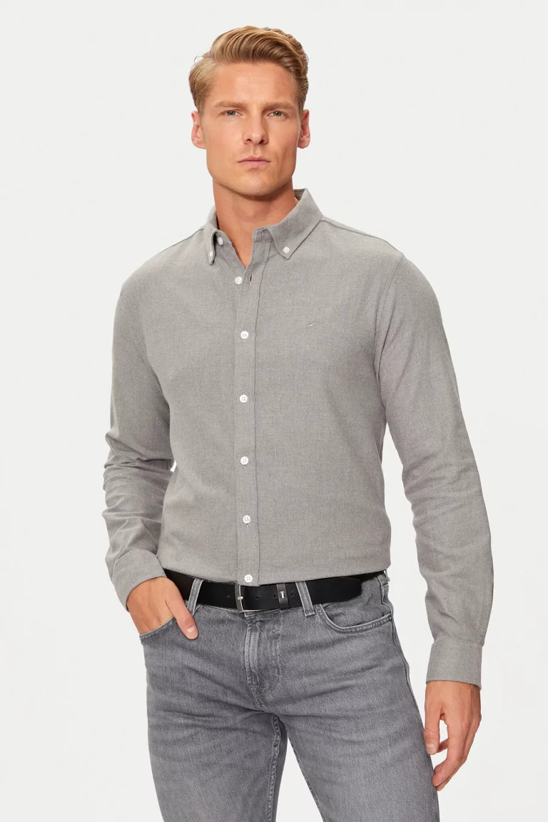 CAMISA GRIS LISA HOMBRE 25-354_915