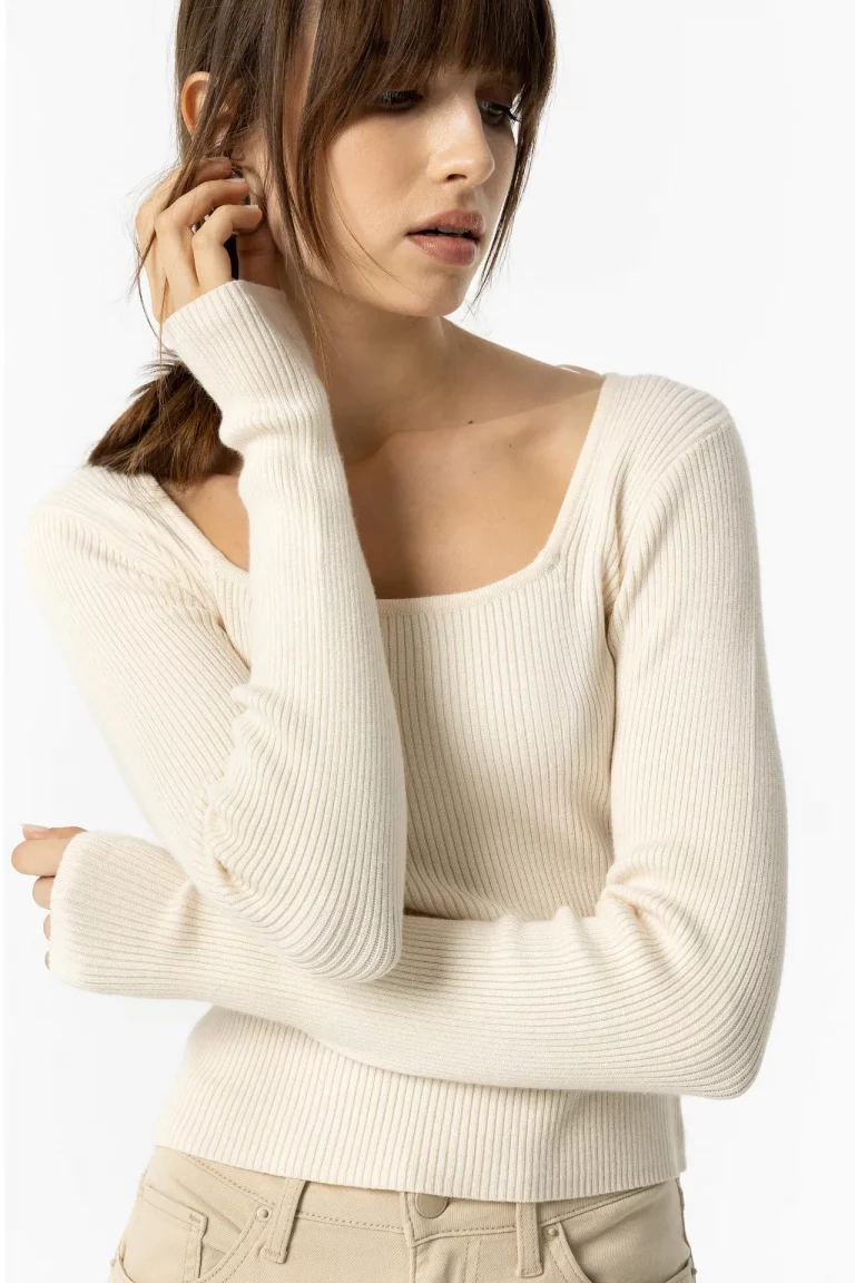 JERSEY BEIGE CANALE MUJER 10056283_153