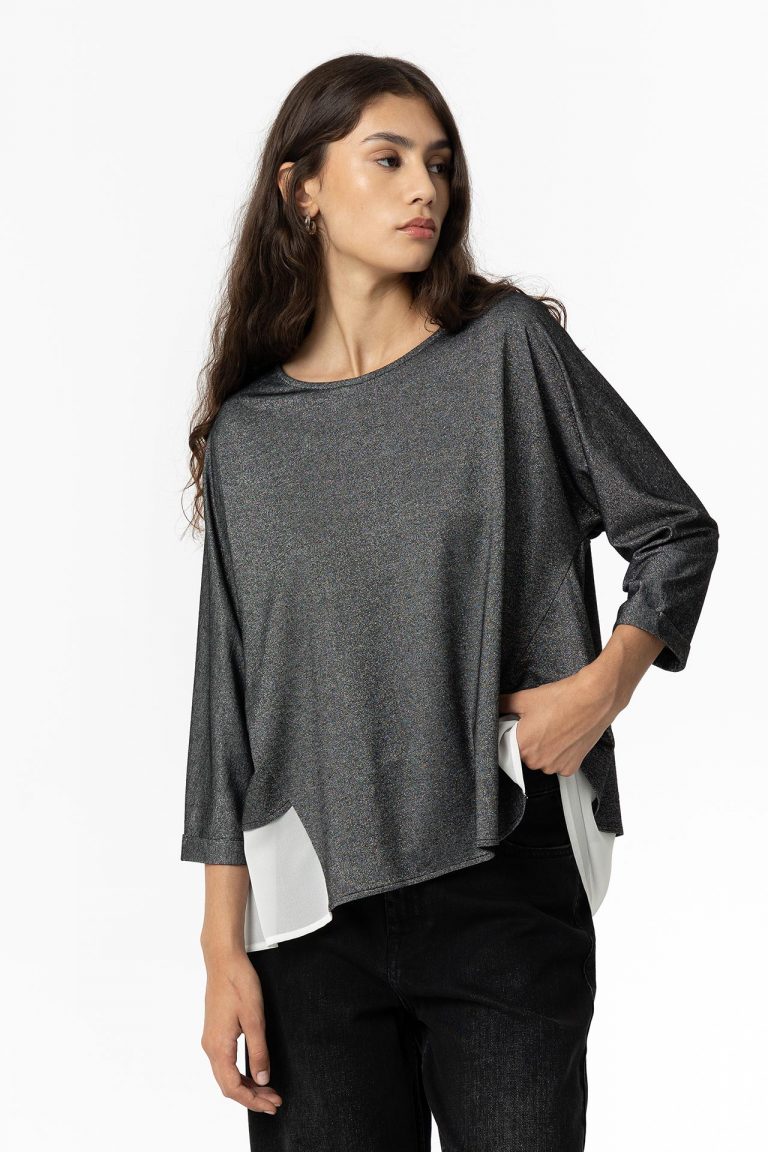 JERSEY GRIS COMBINADO MUJER-10057470_000
