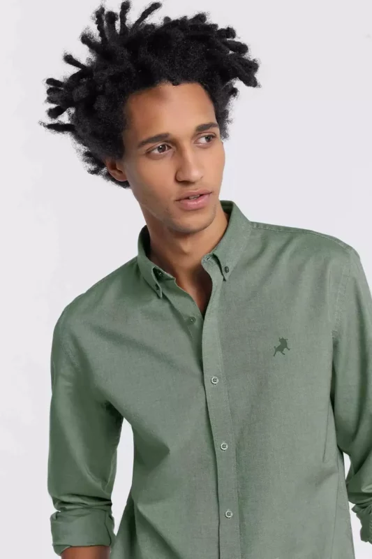 CAMISA LOIS JEANS VERDE HOMBRE 143519333 (3)