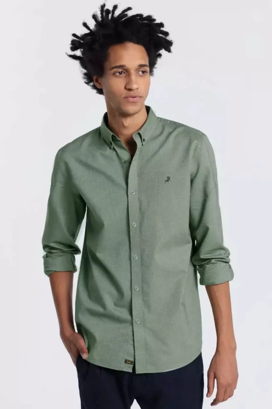 CAMISA LOIS JEANS VERDE HOMBRE 143519333 (3)