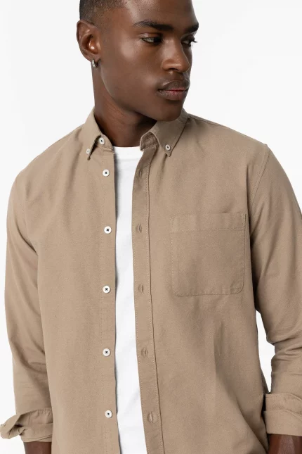 CAMISA MARRON LISA HOMBRE 10046898_180