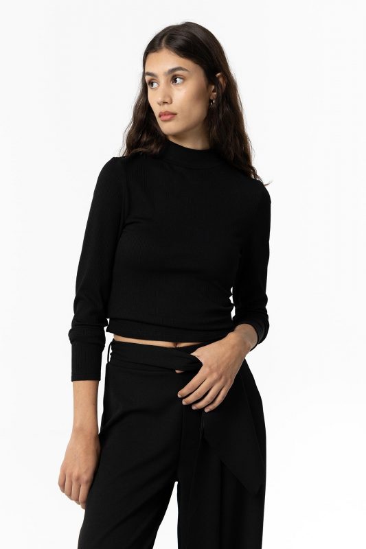 CAMISETA CANALÉ NEGRO MUJER 10057337_000