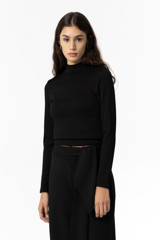 CAMISETA CANALÉ NEGRO MUJER 10057337_000