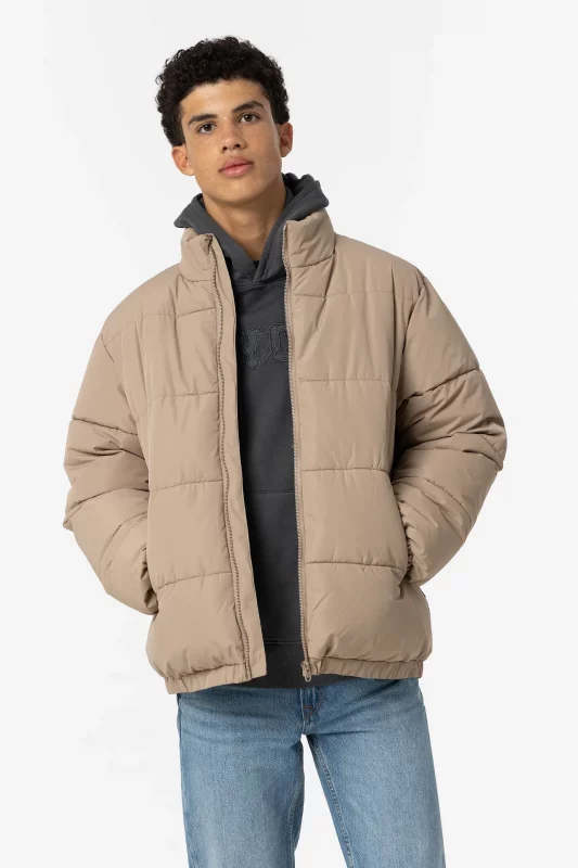 CHAQUETA ACOLCHADA BEIGE CHICO 10058344 145 3 CHAQUETA ACOLCHADA BEIGE CHICO 10058344_145