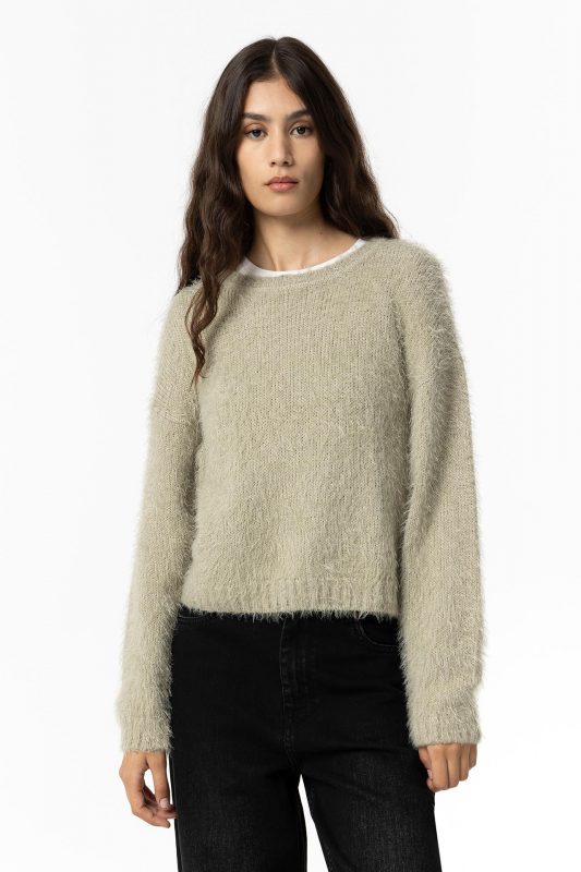 JERSEY PELUCHE VERDE MUJER 10056473_845