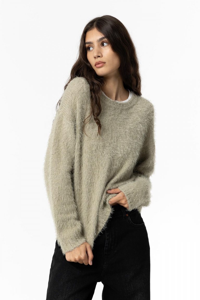 JERSEY PELUCHE VERDE MUJER 10056473_845