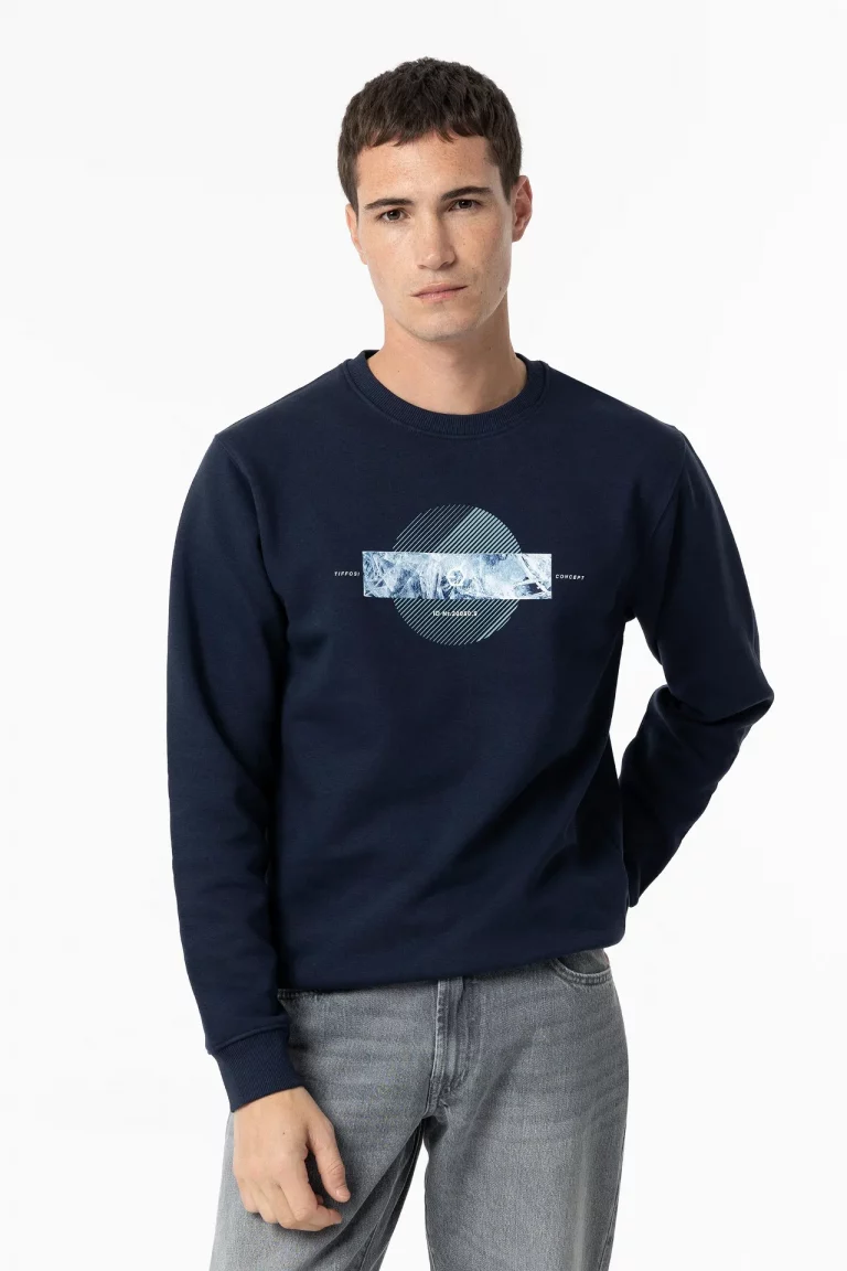 SUDADERA AZUL HOMBRE 10057104_793