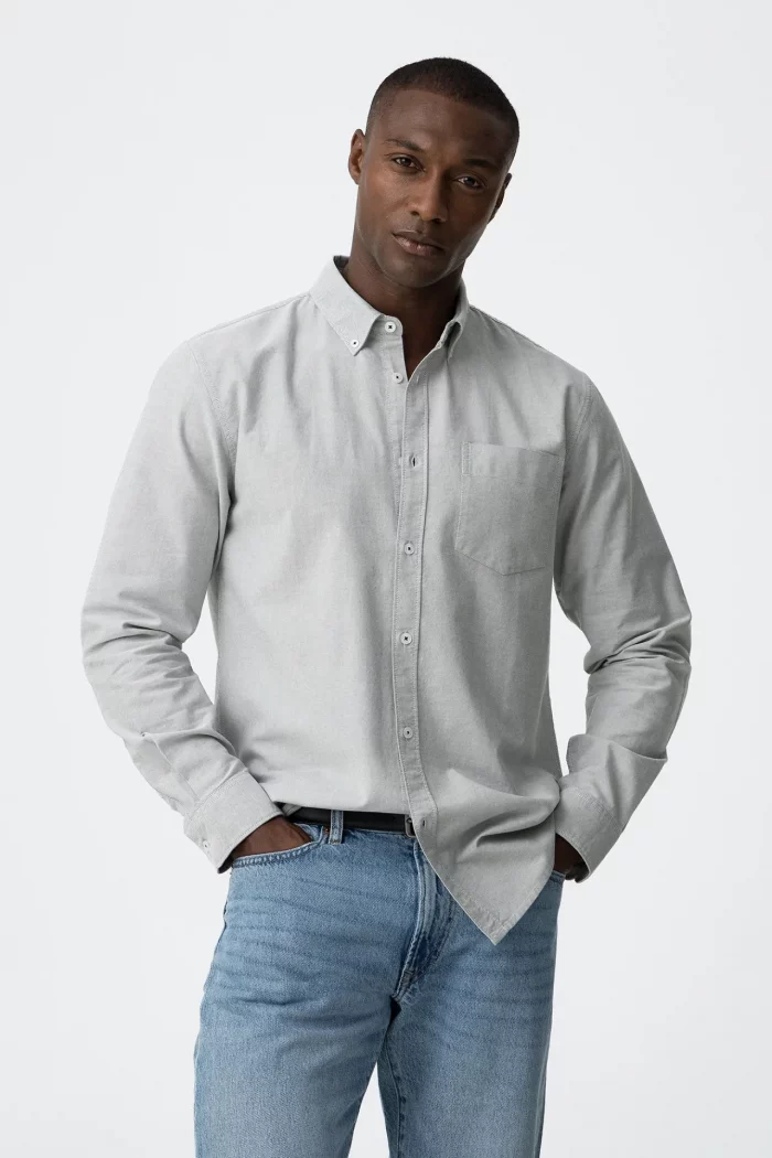 CAMISA VERDE BASICA HOMBRE 10060163_832