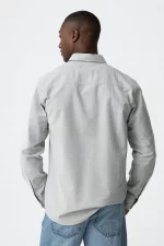 CAMISA VERDE BASICA HOMBRE 10060163_832