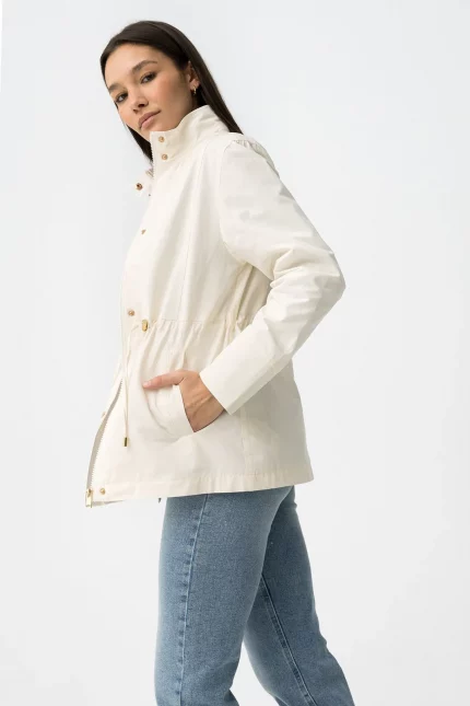 CHAQUETA ENTRETIEMPO BEIGE MUJER 10065301_104 BRUNOS TIFFOSI