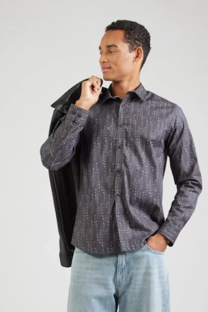 Camisa estampado geométrico CAMISA HOMBRE INDICODE BRUNOS 25-431 (3)