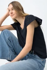 CAMISETA VOLANTES MARINO MUJER 10064849_798 BRUNOS TIFFOSI