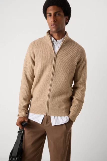 CHAQUETA PUNTO BEIGE HOMBRE 35-889_024 (3)