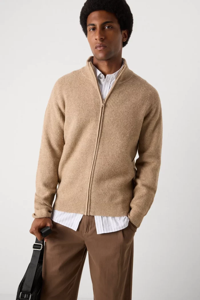 CHAQUETA PUNTO BEIGE HOMBRE 35-889_024 (3)