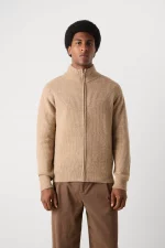 CHAQUETA PUNTO BEIGE HOMBRE 35-889_024 (3)