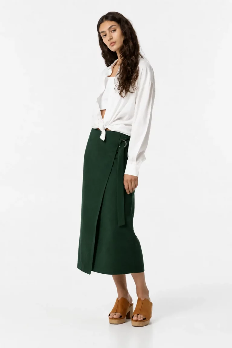 FALDA MINI VERDE MUJER 10059982 BRUNOS TIFFOSI