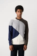 Jersey Abstracto Multicolor JERSEY ASIMETRICO HOMBRE INDICODE BRUNOS 35-882 (6)