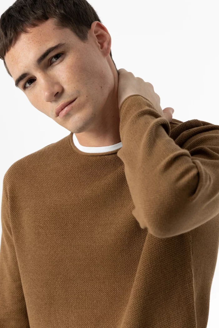 JERSEY MARRON COMBINADO HOMBRE BRUNOS MODA TIFFOSI 10059036_209