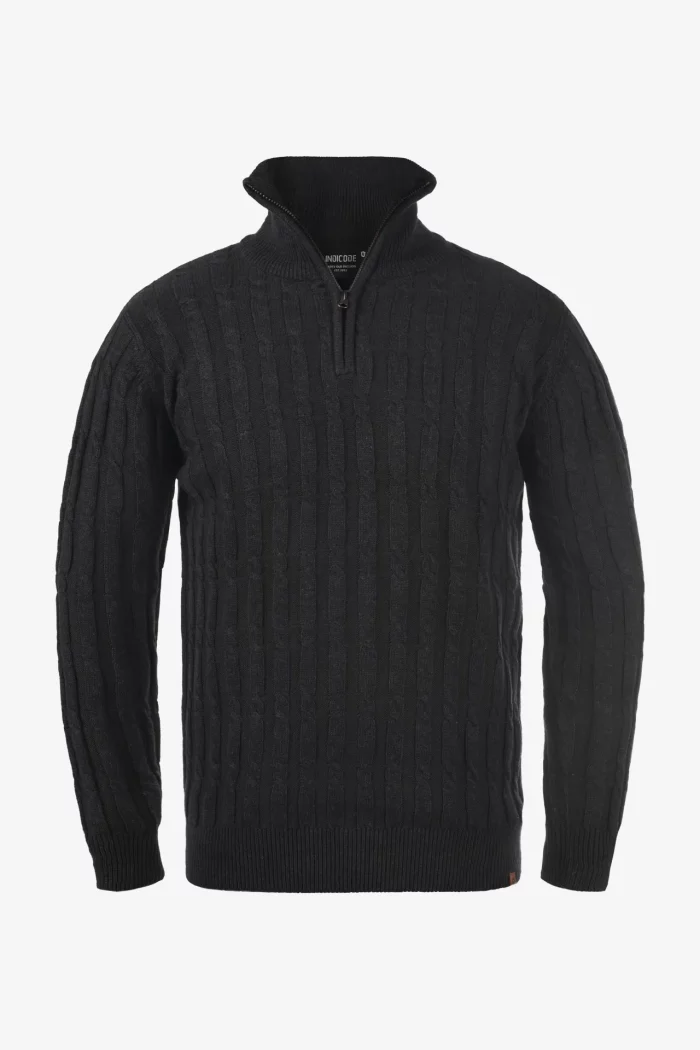 JERSEY MEDIA CREMALLERA OCHOS GRIS JASPEADO INDICODE BRUNOS 35-026_915 (1)