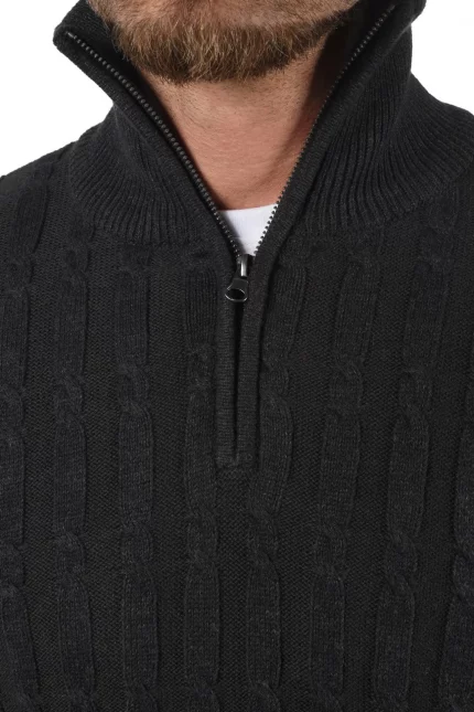 JERSEY MEDIA CREMALLERA OCHOS GRIS JASPEADO INDICODE BRUNOS 35 026 915 2 JERSEY MEDIA CREMALLERA OCHOS GRIS JASPEADO INDICODE BRUNOS 35-026_915 (1)