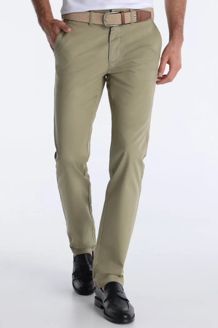 PANTALON CHINO REGULAR FIT VERDE MARRON BRUNOS BENDORFF 801015001-273 (2)