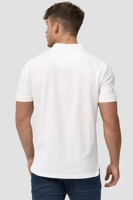 POLO BLANCO HOMBRE INDICODE 40-913