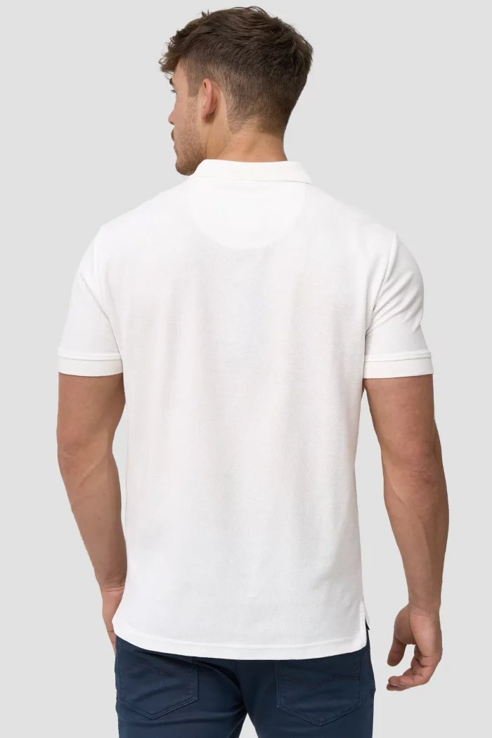 POLO BLANCO HOMBRE INDICODE 40-913