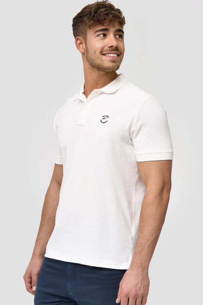POLO BLANCO HOMBRE INDICODE 40-913
