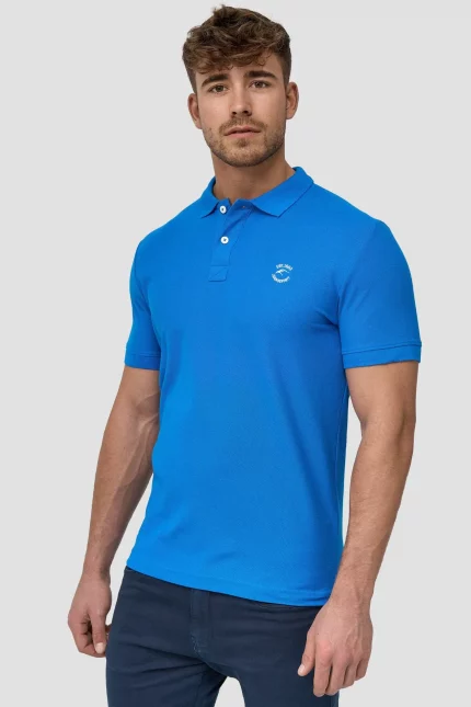 POLO AZUL HOMBRE INDICODE 40-913