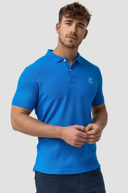 POLO AZUL HOMBRE INDICODE 40-913