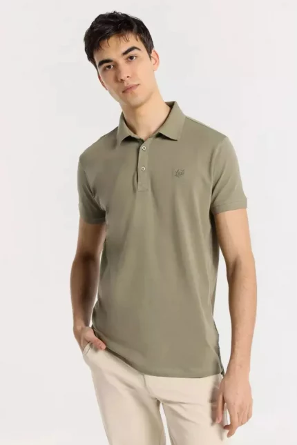 POLO VERDE HOMBRE 830135044_277