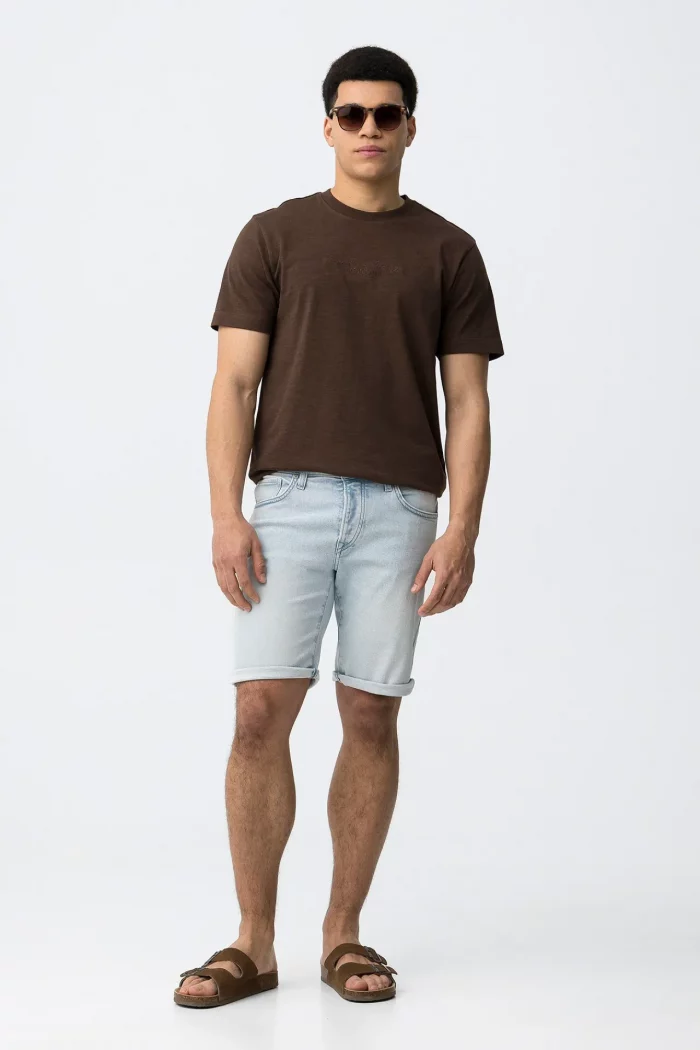 BERMUDA VAQUERA SLIM CLARA HOMBRE 10065205_C20 BRUNOS TIFFOSI