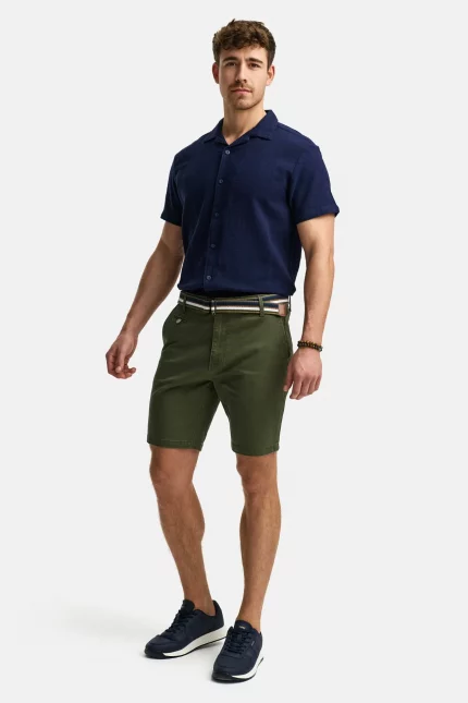 BERMUDA VERDE HOMBRE INDICODE 70-039