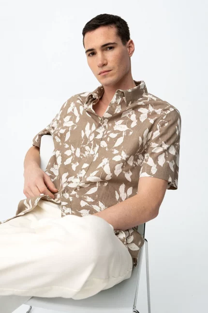 CAMISA ESTAMPADA FLORAL HOMBRE 10065566 174 BRUNOS TIFFOSI 5 CAMISA ESTAMPADA FLORAL HOMBRE 10065566_174 BRUNOS TIFFOSI