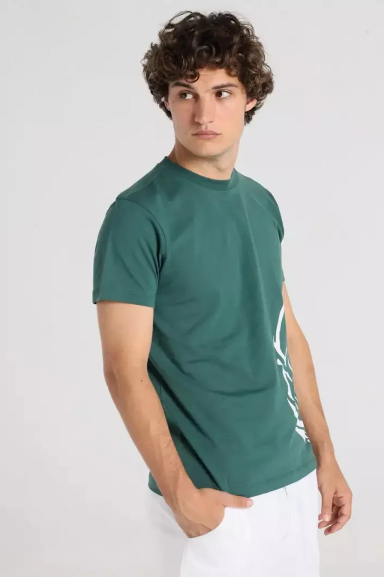 CAMISETA VERDE LOIS JEANS HOMBRE BRUNOS MODA 157993008