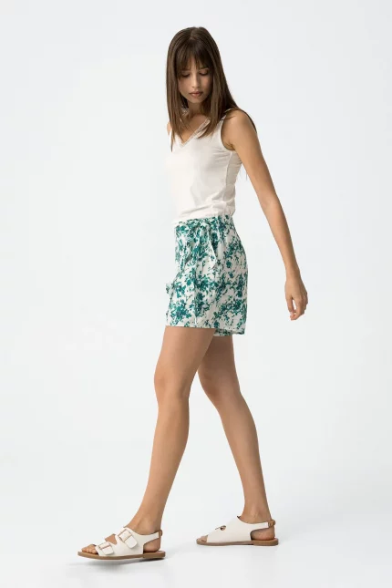 FALDA PANTALON VERDE MUJER 10059977_8 BRUNOS TIFFOSI