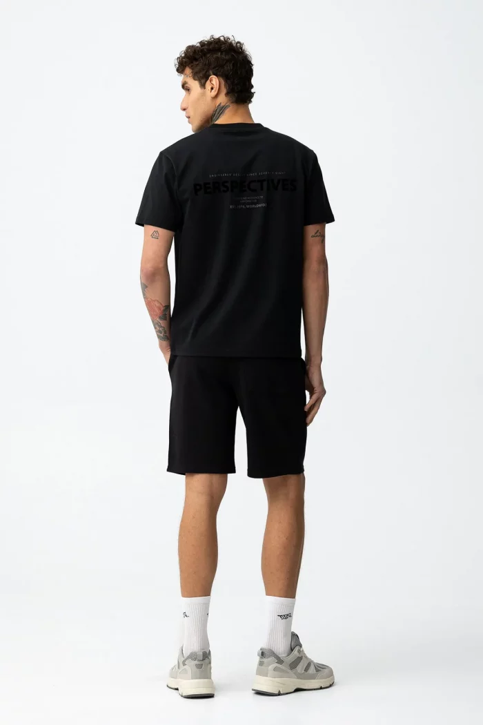 PANTALON CORTO CHANDAL NEGRO HOMBRE 10064488_000 BRUNOS TIFFOSI