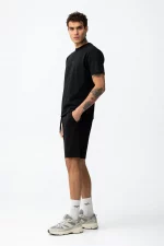 PANTALON CORTO CHANDAL NEGRO HOMBRE 10064488_000 BRUNOS TIFFOSI