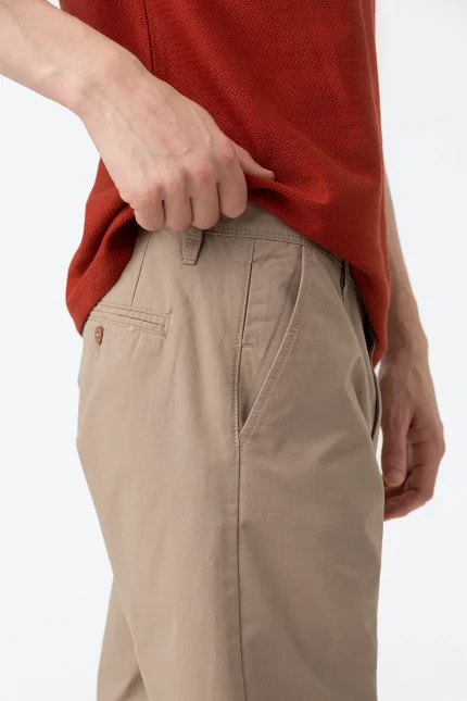 PANTALON CORTO CHINO BEIGE HOMBRE TIFFOSI BRUNOS MODA 10060087