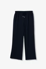 PANTALON FLUIDO MARINO WIDE MUJER 10064589_798 BRUNOS TIFFOSI