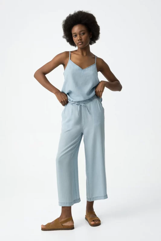PANTALON LYOCELL MUJER 10059976 4 PANTALON LYOCELL TIFFOSI MUJER BRUNOSMODA 10059976